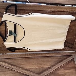 Cream Ralph Lauren Sweater Vest